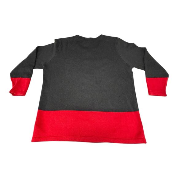 Vintage Nutcracker Black XL Embroidered Embellished Christmas Theme Sweater - Picture 12 of 12